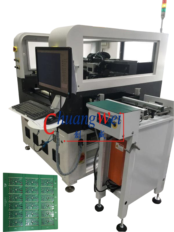 Automatic Inline FR4 PCB Laser Depanelizer Machine